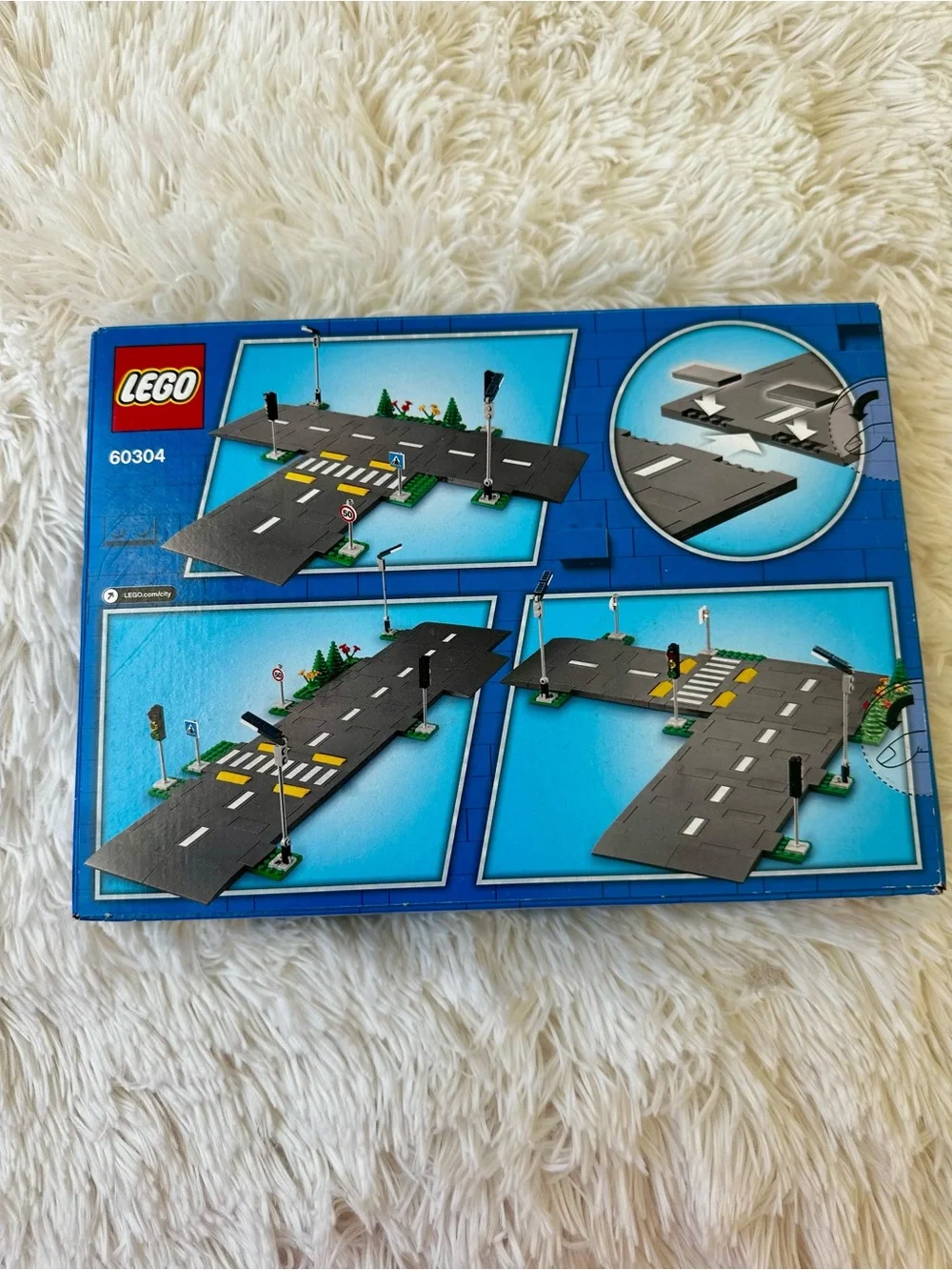 LEGO City 60304 Road Plates Building Set 112 Pieces Sealed New Street Expansion
